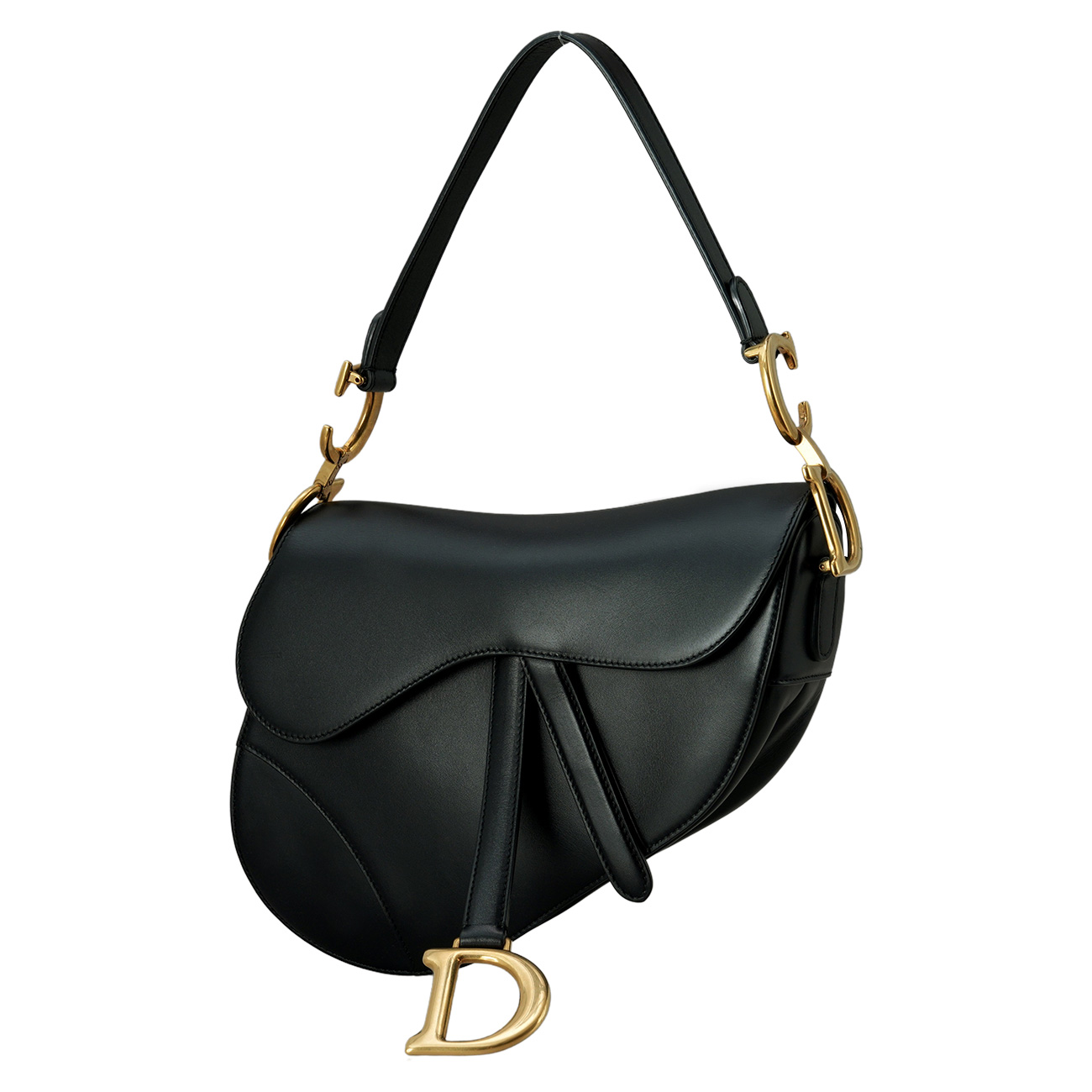 CHRISTIAN DIOR(USED)크리스찬디올 레더 새들백